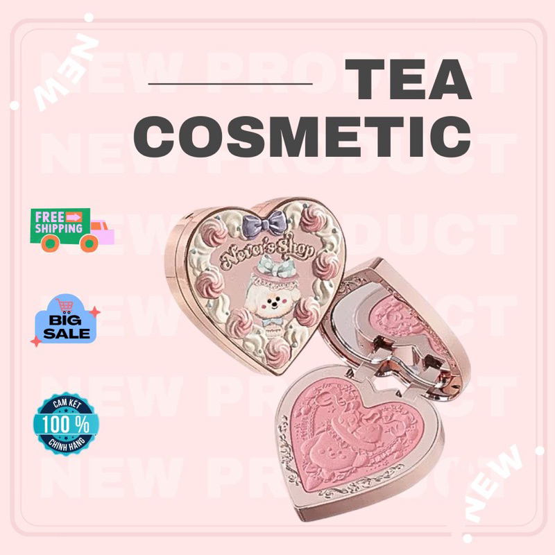 [SẴN HOẢ TỐC] PHẤN MÁ HỒNG CÚN NEVER SHOP FLOWER KNOWS