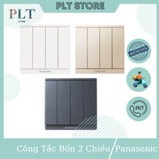 Bộ Công Tắc Bốn 2 Chiều 10A, Công Tắc C Panasonic Dòng Moderva WMF508-VN, WMF508MYZ-VN, WMF508MYH-VN