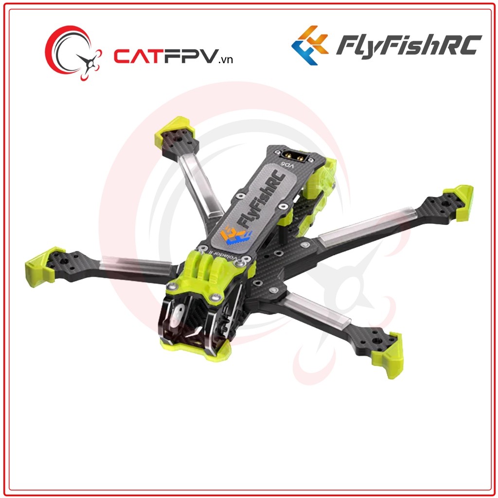 Volador II VD5 O4 Deadcat FPV T700 Frame Kit