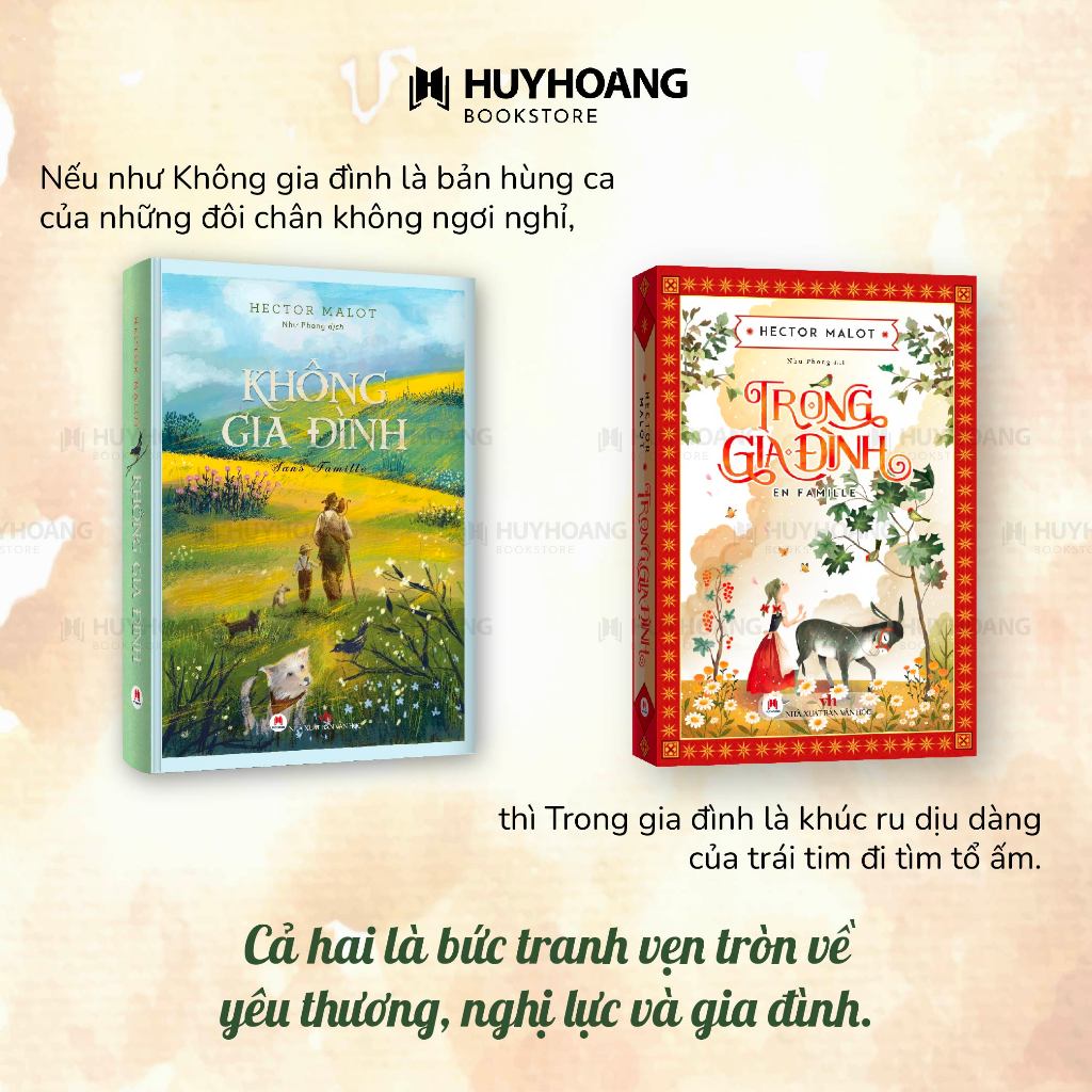 Sách Trong Gia Đình tiểu thuyết văn học tình cảm nhẹ nhàng sâu sắc, đồng tác giả Không Gia Đình - 2H