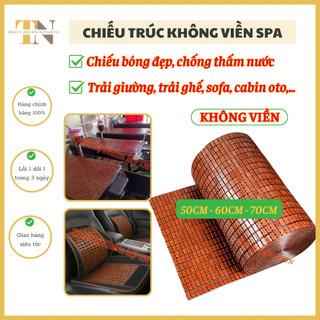   ĐỦ KÍCH THƯỚC  Chiếu trúc không viền dùng trải giường spa trải ghế trải cabin oto,... | Chiếu trúc spa không viền 