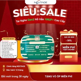  Tai Nghe Bluetooth Hổ Vằn Gen2 1562F+  Xuyên Âm Chống Ồn 40DB - Pin Trâu - Bass Căng - Có Mic - Full Tính Năng - NEXTAGE 