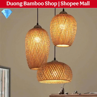  Đèn Lồng Mây Tre Đan Trang Trí Nhà hàng Khách Sạn Quán Cafe Homestay 