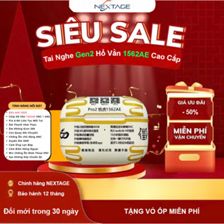 Tai Nghe Bluetooth Hổ Vằn Gen2 1562AE - Chống Ồn/Xuyên Âm Tốt Nhất - Bass Treble Căng - Đầy Đủ Tính Năng - Hãng NEXTAGE