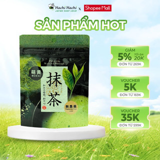Bột trà xanh Matcha Premium Kanes 30g - Hachi Hachi Japan Shop