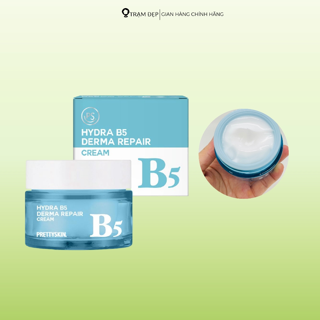 Kem Phục Hồi Dưỡng Trắng Prettyskin Hydra B5 Derma Repair Cream
