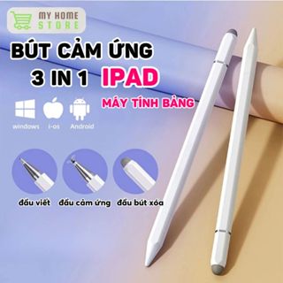 Bút Cảm Ứng Đa Năng 3IN1 Tương Thích Điện Thoại Máy Tính Bảng Laptop, Bút Đa Năng Hít Máy Tính Bảng Xịn Sò - BCU01