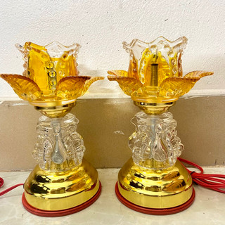 Đèn thờ Hoa Sen 1 đôi