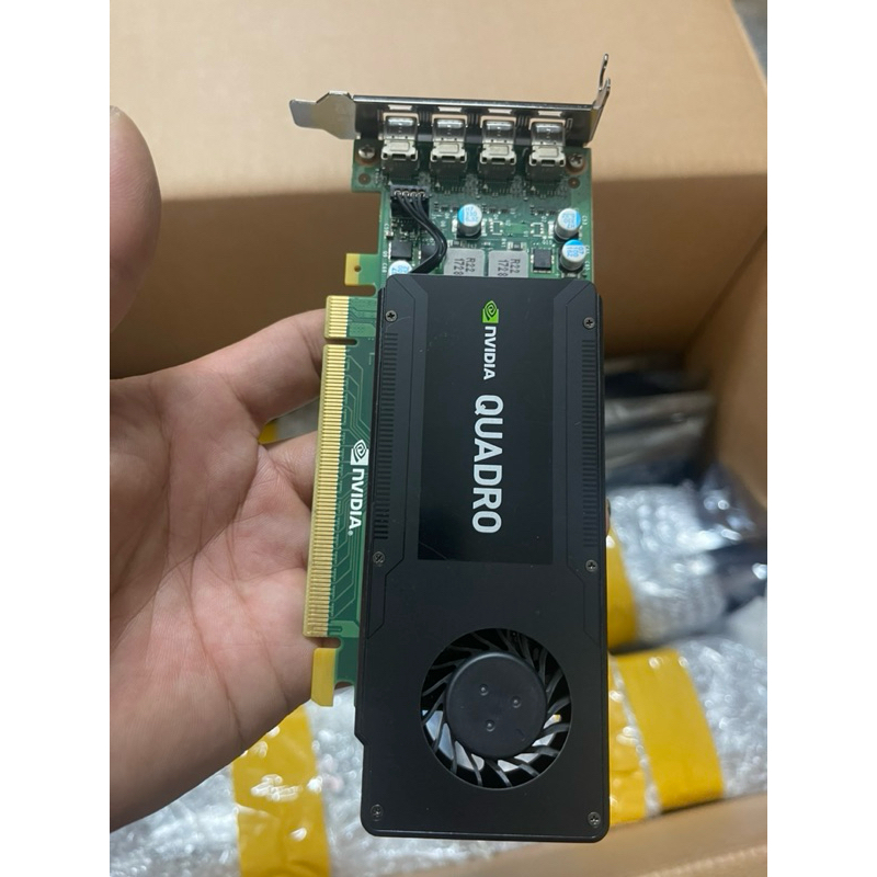 VGA - Card màn hình NVIDIA Quadro K1200 4GB GDDR5 128 Bit hàng tháo máy.