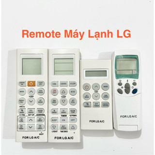  REMOTE MÁY LẠNH LG - ĐIỀU KHIỂN MÁY LẠNH LG  tặng kèm pin  