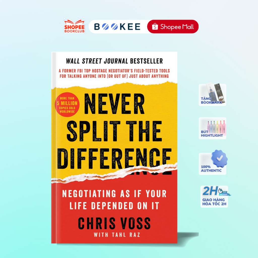 Sách - Never Split the Difference