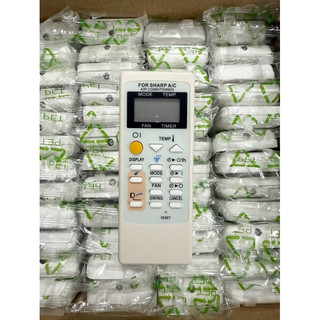 REMOTE MÁY LẠNH SHARP (tặng kèm pin)