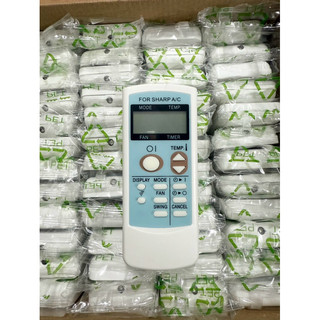 REMOTE MÁY LẠNH SHARP (tặng kèm pin)