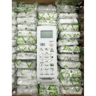 REMOTE MÁY LẠNH SHARP (tặng kèm pin)