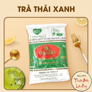  Trà thái xanh 100g nguyên liệu làm trà sữa Thái Lan tại nhà thơm ngon đậm vị có tách bán lẻ 