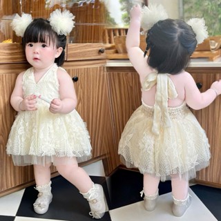 Váy Yếm Buộc Dây  Xinh Xắn Cho Bé- Hh36