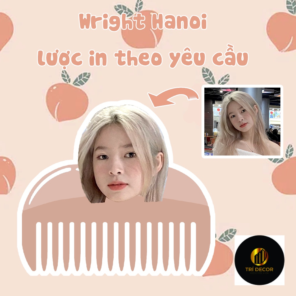 Lược In Theo Yêu Cầu Người Yêu Cute Chải Tóc Trang Trí, Quà Tặng Cho Người Yêu, Bồ, Người Yêu 2, 3