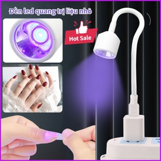 Nail.Magic Đèn móng tay USB mini 6W Đèn UV Móng Tay mini Đèn Sấy Khô Móng Tay mini Máy Hơ Gel Đèn LED UV USB Mini