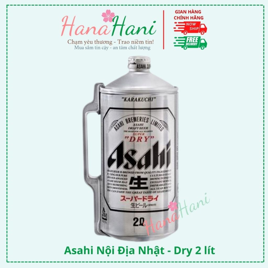 Asahi Nội Địa Nhật - Dry 2 lít