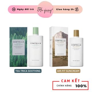  Kem chống nắng rau má Skin1004 Madagascar Centella Air-Fit SunCream SPF50+ PA++++ 50ml chiết xuất rau má hỗ trợ giảm mụn 