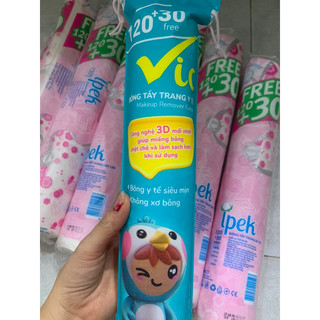 bông tẩy trang Ipek 150 miếng ( 1 cây)