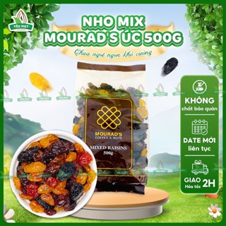 [SIZE TO] Nho Khô Úc Mourad's Mix Nho 3 Màu 500G Chua Chua Ngọt Ngọt Ngon Chuẩn Chính Hãng Yêu Hạt