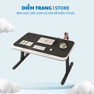Bàn Học Sinh Viên Gấp Gọn Didooglt Ngồi Bệt Điều Chỉnh Cao Thấp Để LapTop Đọc Sách ( Hàng Đẹp )