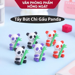 Tẩy bút chì Gấu Trúc Panda , đồ dùng học tập dễ thương gôm tẩy cute giá rẻ làm quà tặng học sinh văn phòng phẩm T17