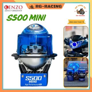  Đèn Bi Led Bi Cầu Kenzo S500 Mini 55W Đèn Bi Cầu Mini Hiệu Suất Cao Chính Hãng Bảo Hành 24 Tháng 