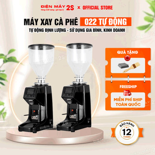   HCM-Giao ngay  Máy Xay Cafe Máy Xay Cà Phê 022 Tự Động Espresso -19 Chế Độ Xay Thô Mịn  Tự Động Định Lượng - BH 01 năm 