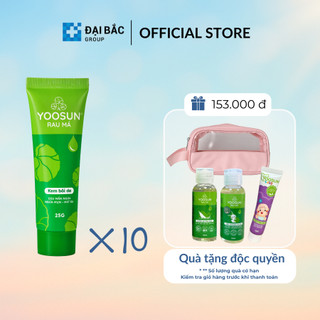   CHÍNH HÃNG  Combo 10 Tuýp Kem bôi da Yoosun Rau Má 