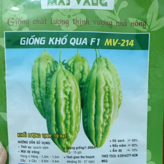 [Gói 10 hạt] Hạt giống Khổ qua F1 (mướp đắng)