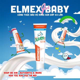 Kem đánh răng Elmex trẻ em, kem đánh răng y tế cho các bé mọi độ tuổi - Hàng nội địa Đức