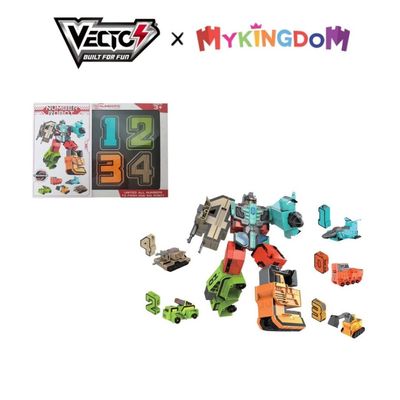Đồ Chơi Lắp Ráp Robot Số Học Từ 0-4 VECTO VT188-1