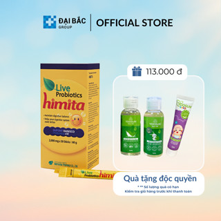   CHÍNH HÃNG  Men vi sinh Himita Probiotics hỗ trợ hệ vi sinh đường ruột 