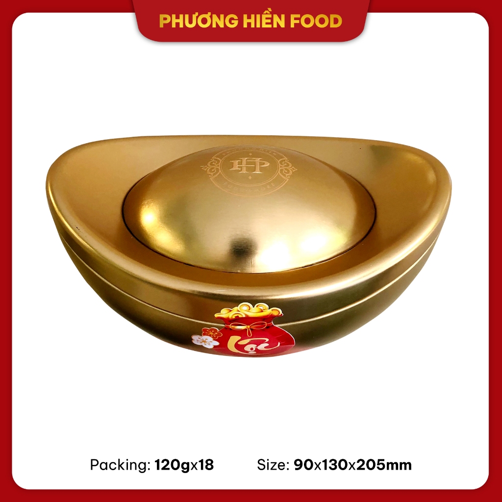 [Vfoods] Bánh quy hỗn hợp Lucky gold hiệu Vfoods 120g