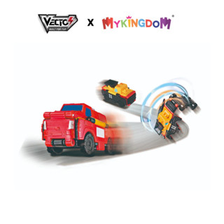 Đồ Chơi Xe ben biến hình cứu hỏa VECTO Transracers VN463875-07