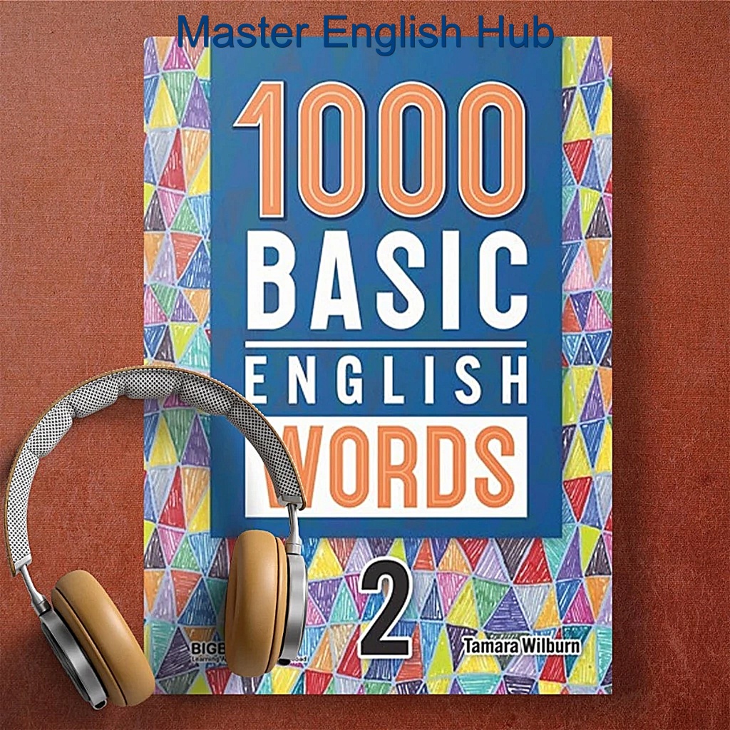 IN MÀU - 1000 Basic English words bản mới nhất + MP3 files - Khổ A4