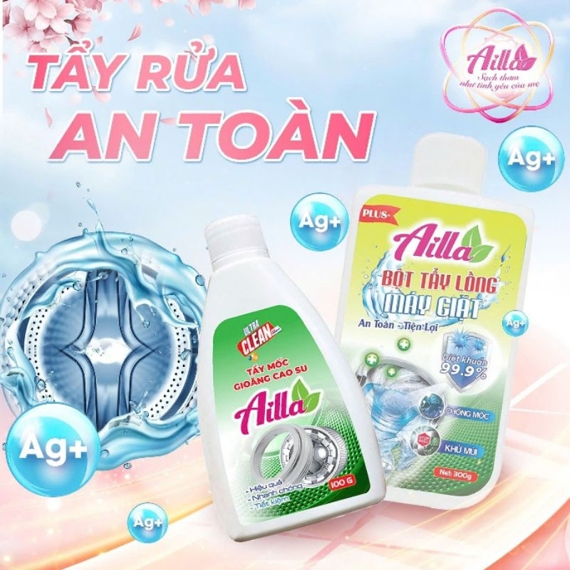 Tẩy lồng máy giặt Ailla
