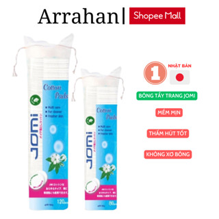 Bông tẩy trang Jomi Nhật Bản 120 miếng