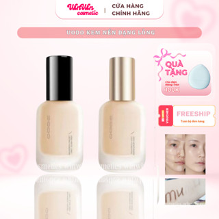  UODO Kem Nền Dạng Lỏng Che Khuyết Điểm Kiểm Soát Dầu Dưỡng Ẩm Lâu Trôi Chống Dính Phù Hợp Cho Da TINA LÊ MAKE UP 