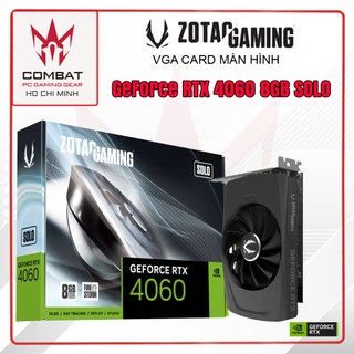  VGA Card Màn Hình ZOTAC GeForce RTX 4060 8GB Twin Edge OC Black White Edition & SOLO Hàng Chính Hãng 