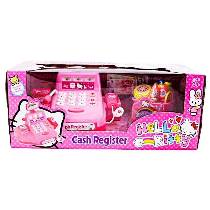 Đồ chơi trẻ em máy tính thanh toán quầy cửa hàng bán bánh siêu thị mini DN700-KT