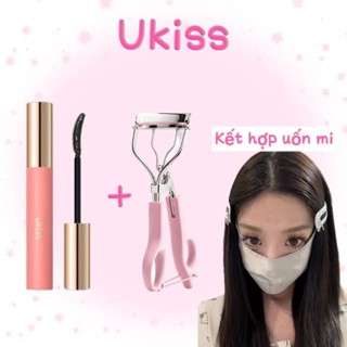 UKISS Lông mi Primer + kẹp uốn mi Combo lâu dài và uốn lên lông mi
