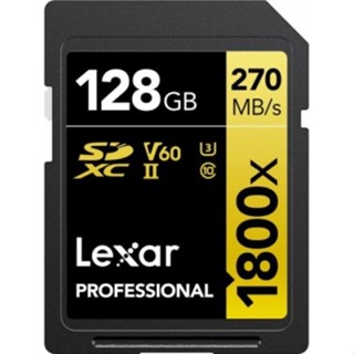 📀 [Chính hãng]_Thẻ nhớ SD 128GB Lexar Professional 1800x UHS-II V60 - máy ảnh, điện thoại, fly cam, máy tính, lưu trữ