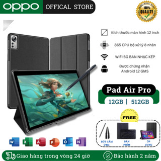 MẪU MỚI Oppo Pad Air Pro 12 inch Tablet| 12+512GB | Hai SIM 4G | Máy Tính Bảng Học Trực Tuyến | HD Android 12