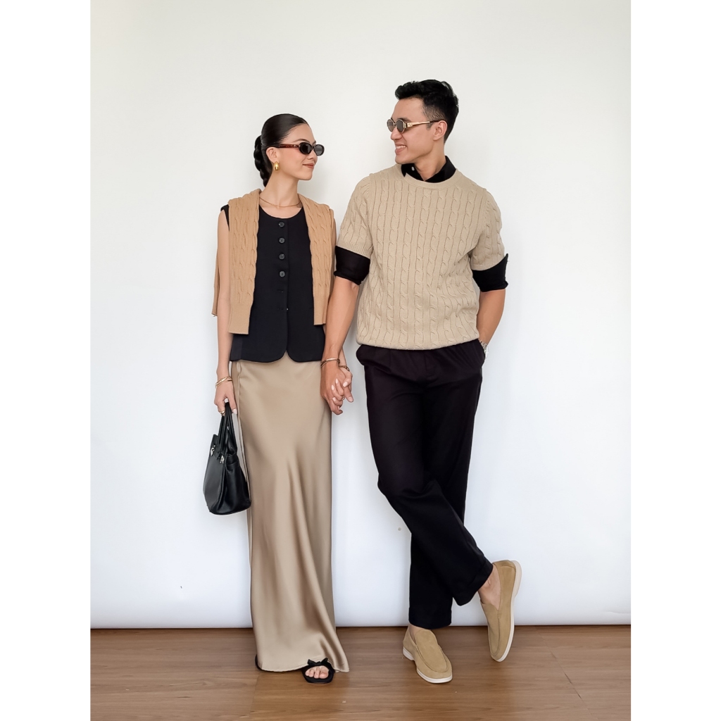 Chân Váy Lụa Dáng Dài Mavene | 4414 | Lana Official