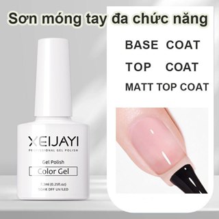  Nail.Magic Móng Tay Sơn Gel Gel Sơn  Màu Keo Sơn Móng Tay Bộ Gel Nail Base Coat+Top Coat+Matte Coat 