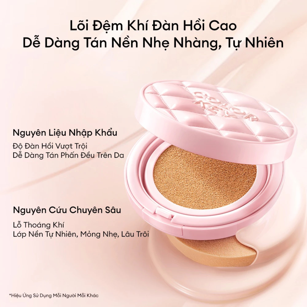 Cushion COLORKEY  Chống Nắng Kẻ Ô Hồng, Mỏng Nhẹ Giữ Lớp Make-up Lâu Trôi SPF50+ PA++++(11g)