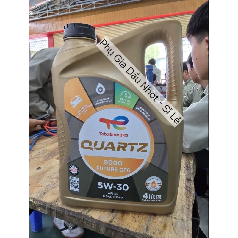 Nhớt ÔTô Tổng Hợp Cao Cấp Total Quartz 9000 GF5 SAE 5W30 4L ( CHÍNH HÃNG )